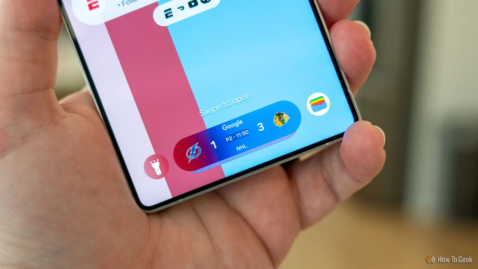 Ảnh chụp màn hình Samsung Galaxy S25 Ultra hiển thị thông tin Chế độ Không làm phiền (DND) trên thanh Now Bar trong One UI 8.