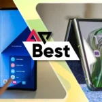 Điện thoại gập Samsung Galaxy Z Fold 6 và Motorola Razr+ đặt cạnh nhau
