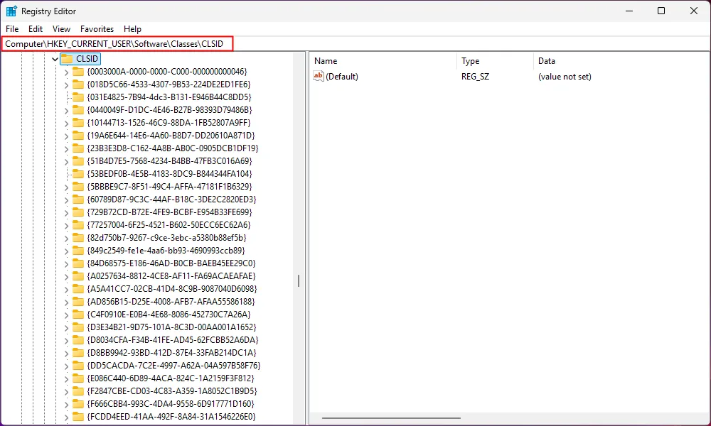Đường dẫn Registry để khôi phục menu chuột phải cũ Windows 11