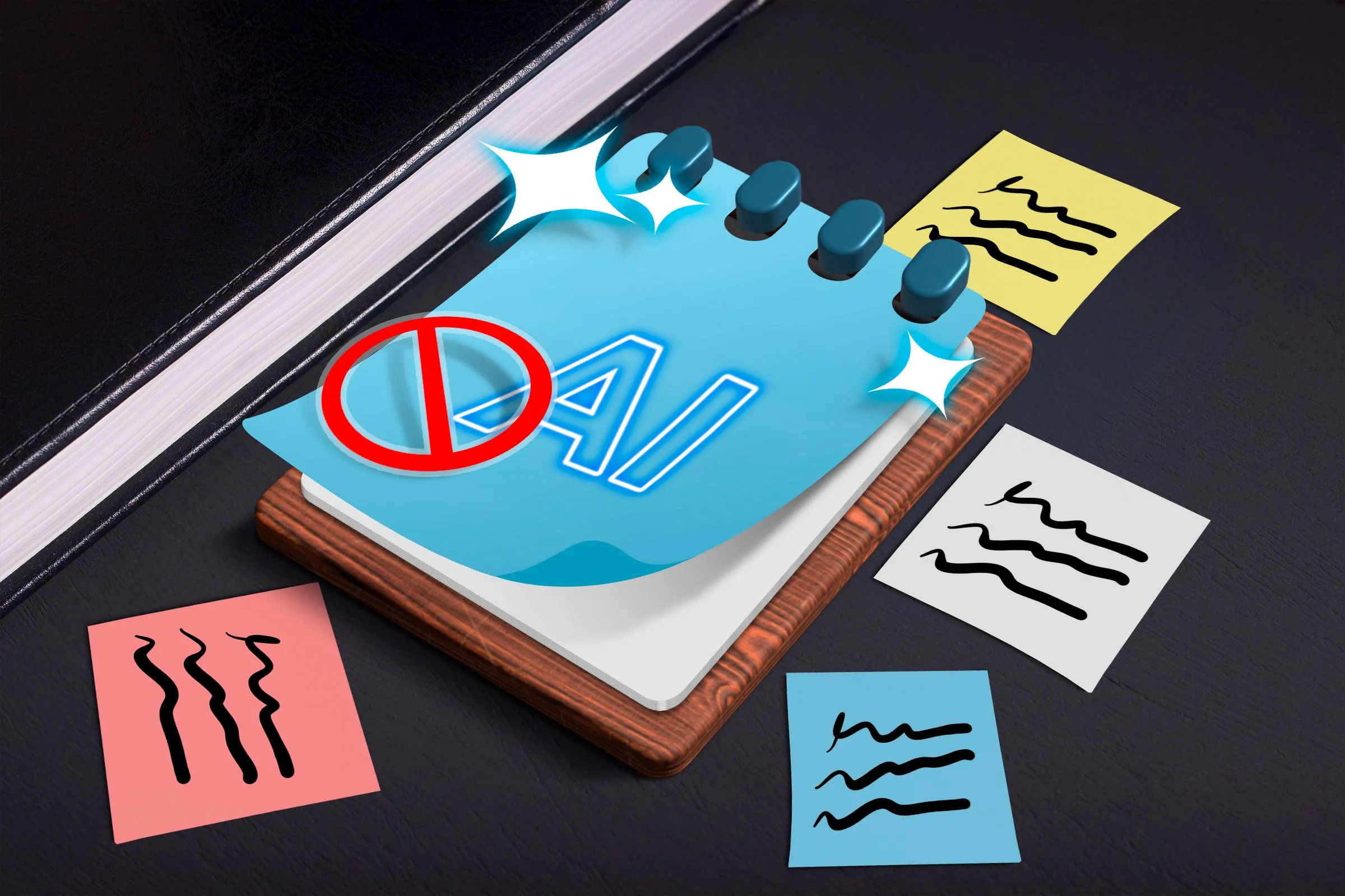 Hình ảnh minh họa về ứng dụng Notepad, liên quan đến việc bổ sung các tính năng mới như tích hợp AI.