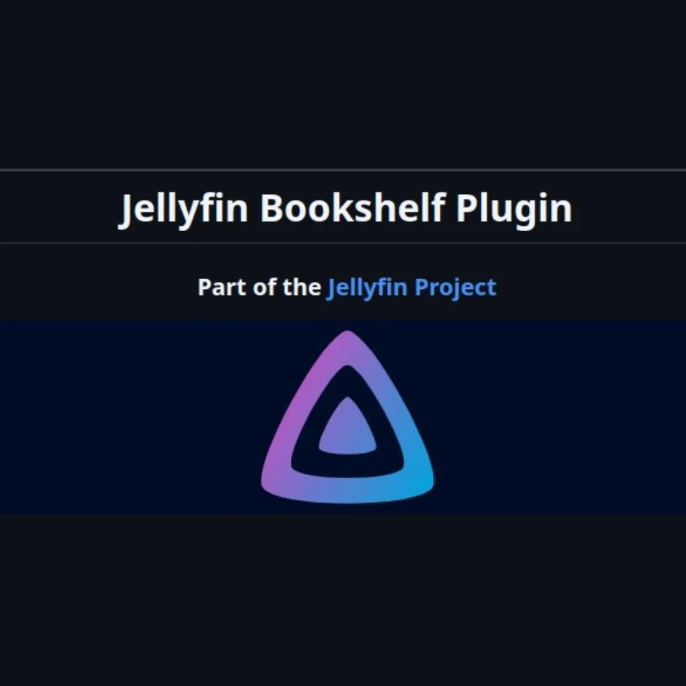 Biểu tượng (icon) của plugin Jellyfin Bookshelf