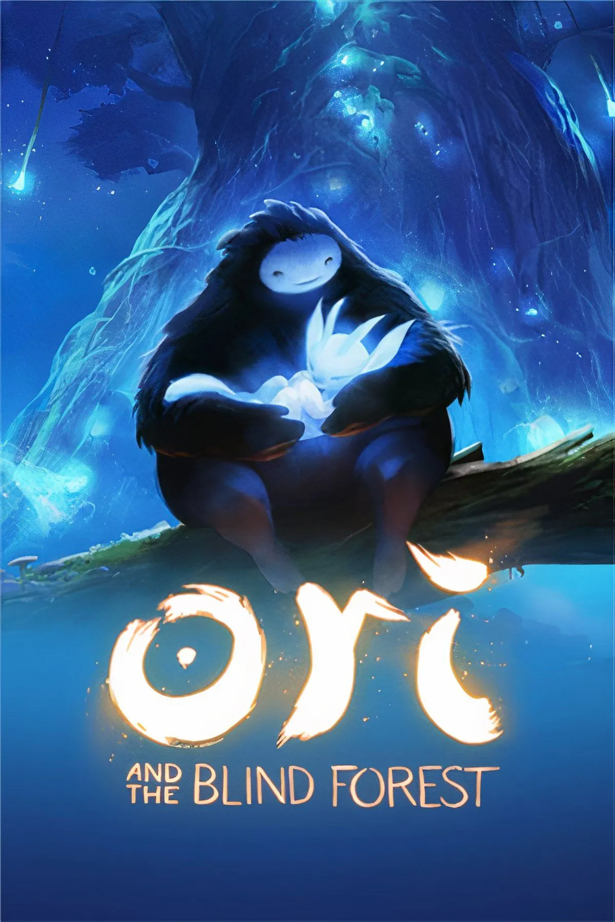 Cảnh chơi game Ori and the Blind Forest với đồ họa tuyệt đẹp