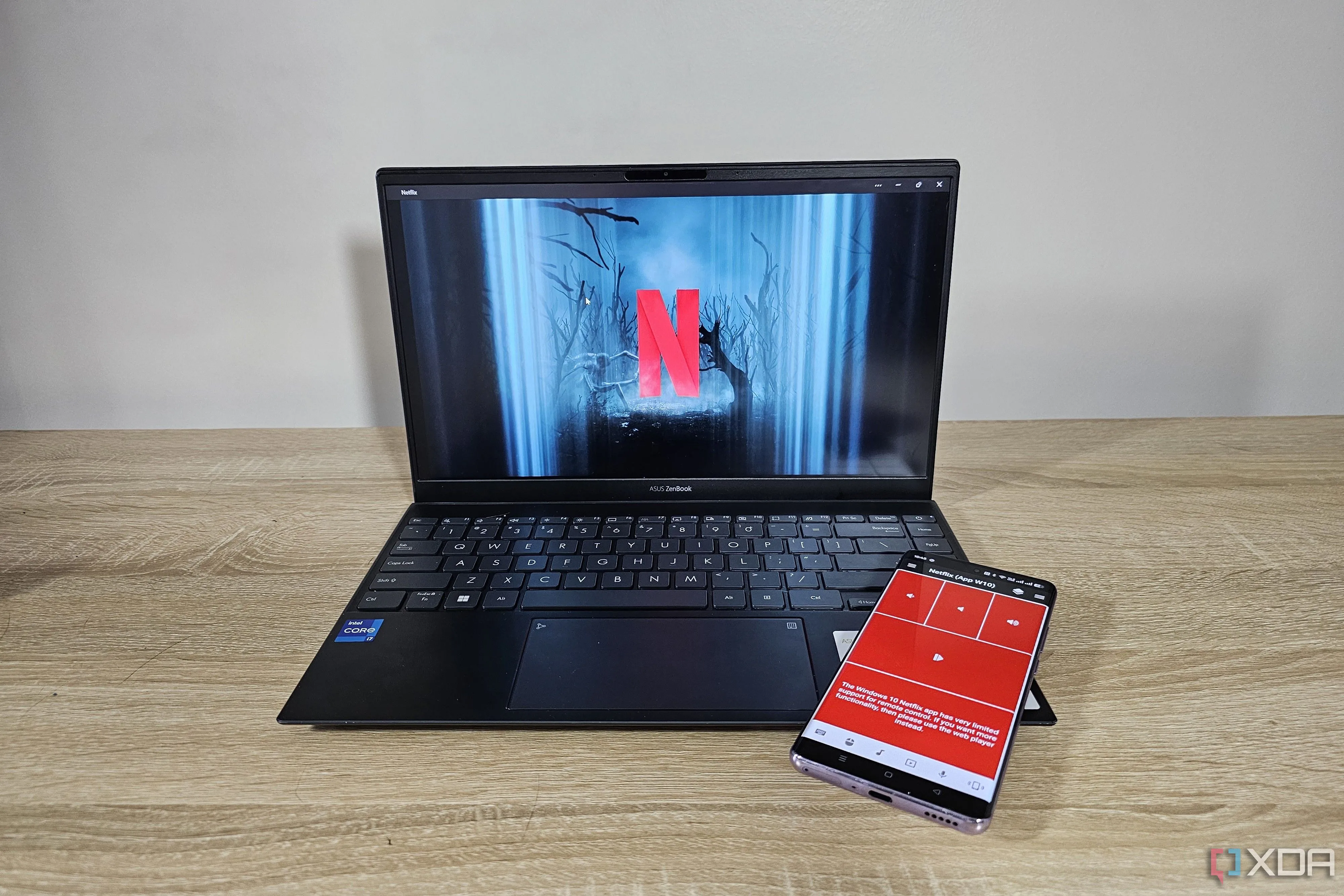 Điều khiển Netflix trên laptop bằng ứng dụng Unified Remote trên smartphone