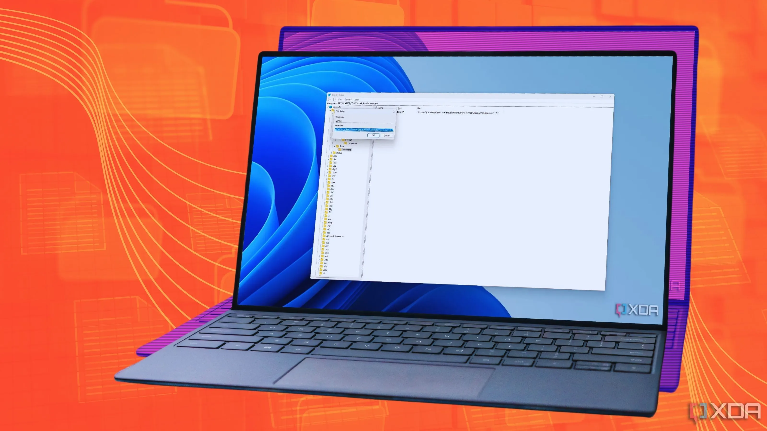 Giao diện Windows Registry Editor hiển thị cấu trúc các khóa và giá trị hệ thống
