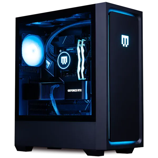 Hệ thống máy tính chơi game lắp sẵn Maingear MG-1 với thiết kế gọn gàng