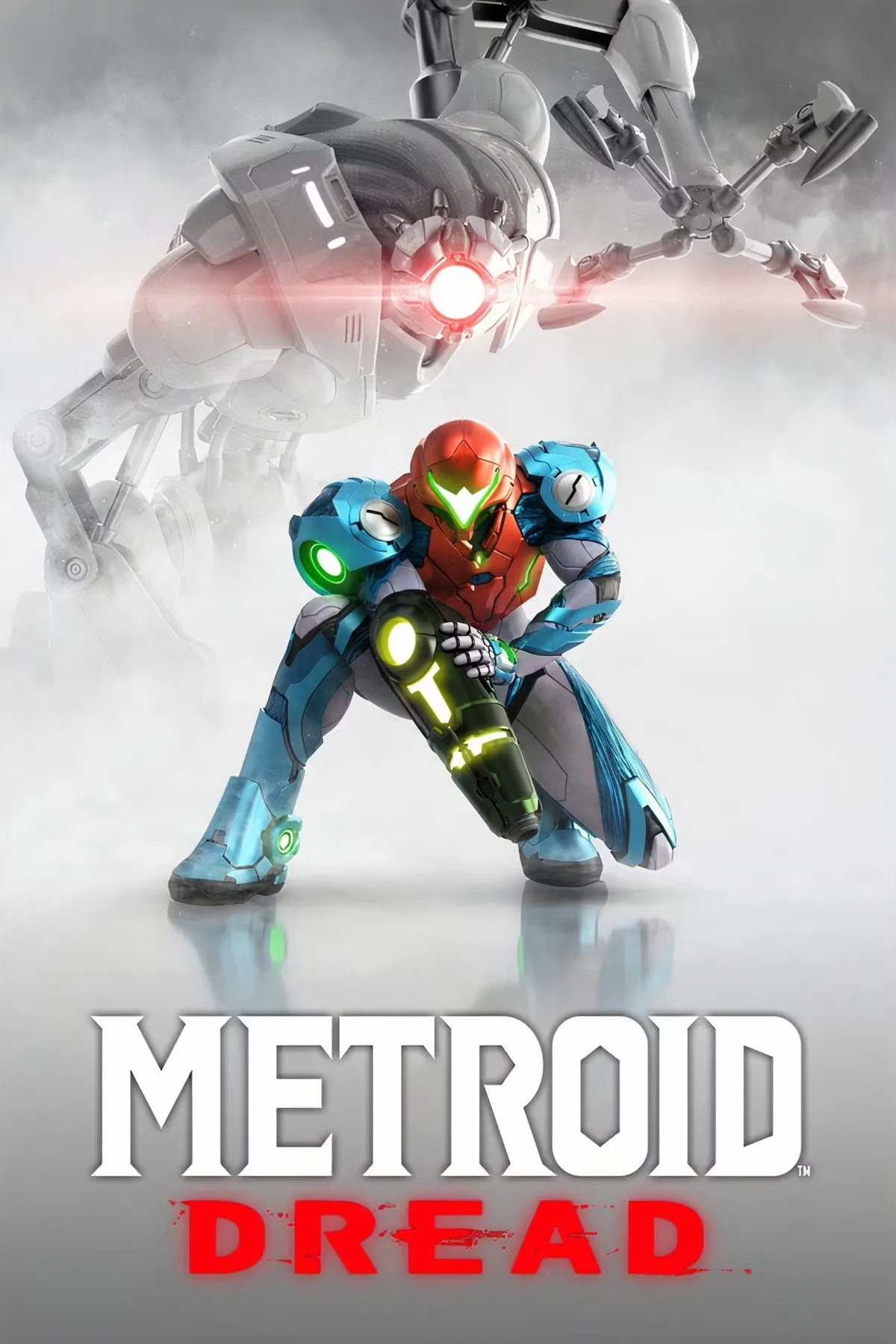 Hình ảnh Samus Aran trong Metroid Dread, game hành động phiêu lưu