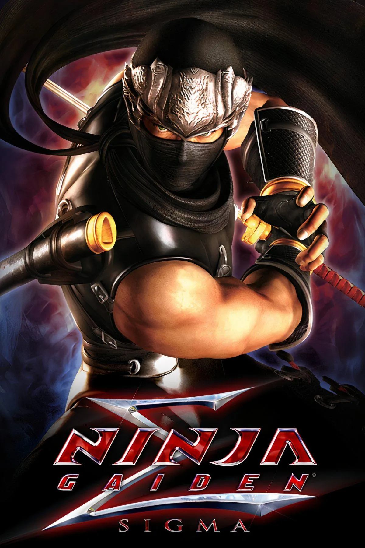 Hình ảnh từ game Ninja Gaiden (phiên bản Master Collection) với nhân vật chính Ryu Hayabusa đang đối đầu với nhiều kẻ thù trong một khung cảnh hành động căng thẳng.