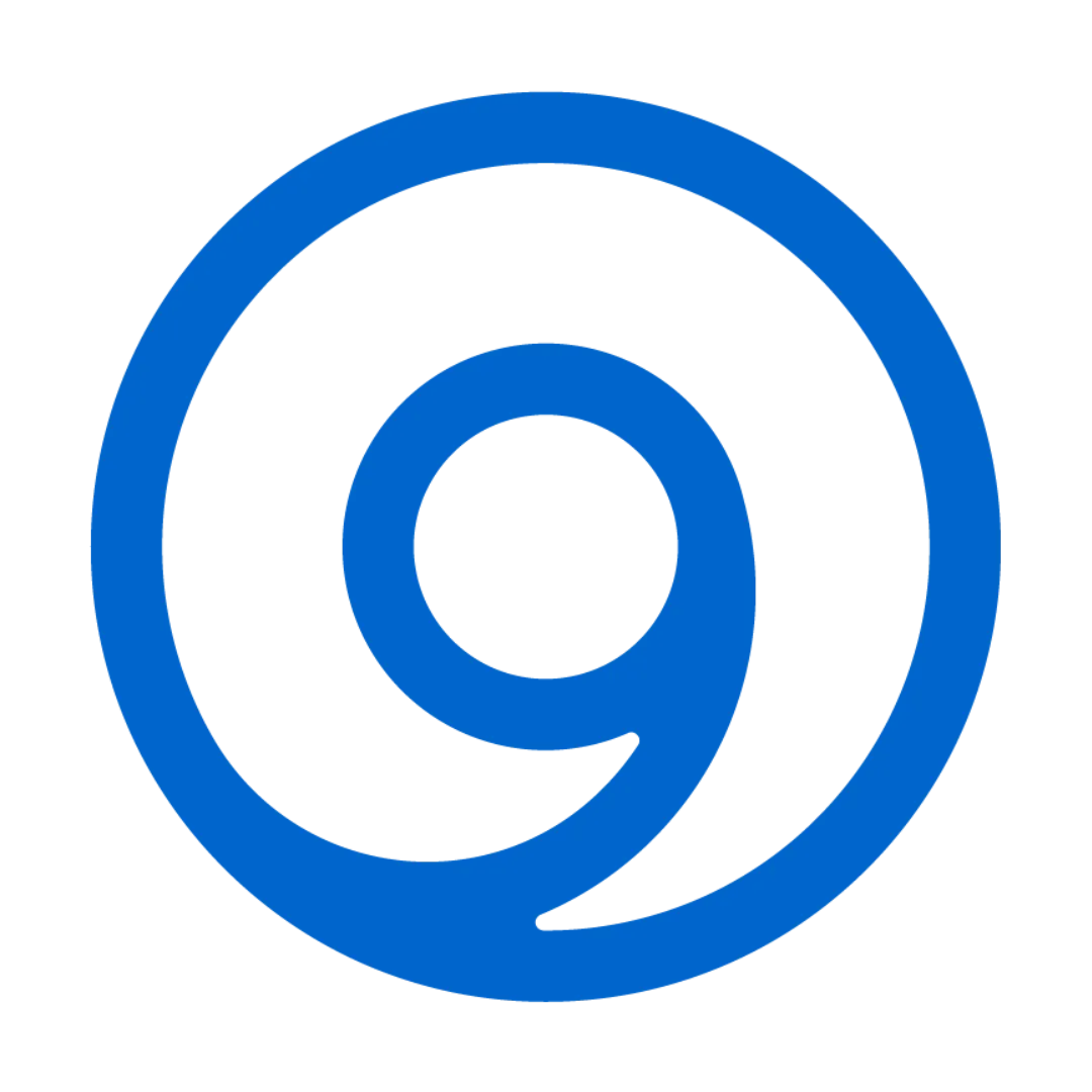 Logo của BIND 9 – giải pháp máy chủ DNS lâu đời và uy tín.