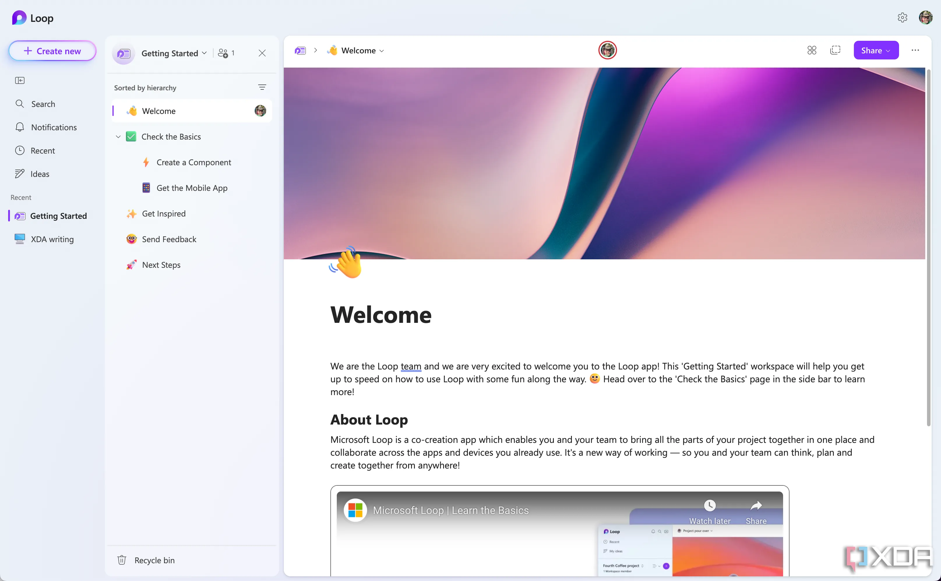 Người dùng Loop cần dùng thêm Microsoft To-Do để có tính năng nhắc nhở
