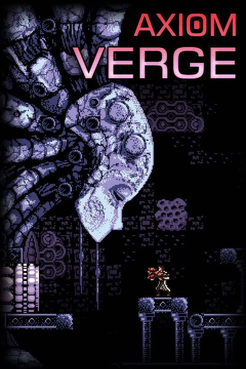 Nhân vật trong Axiom Verge khám phá thế giới khoa học viễn tưởng