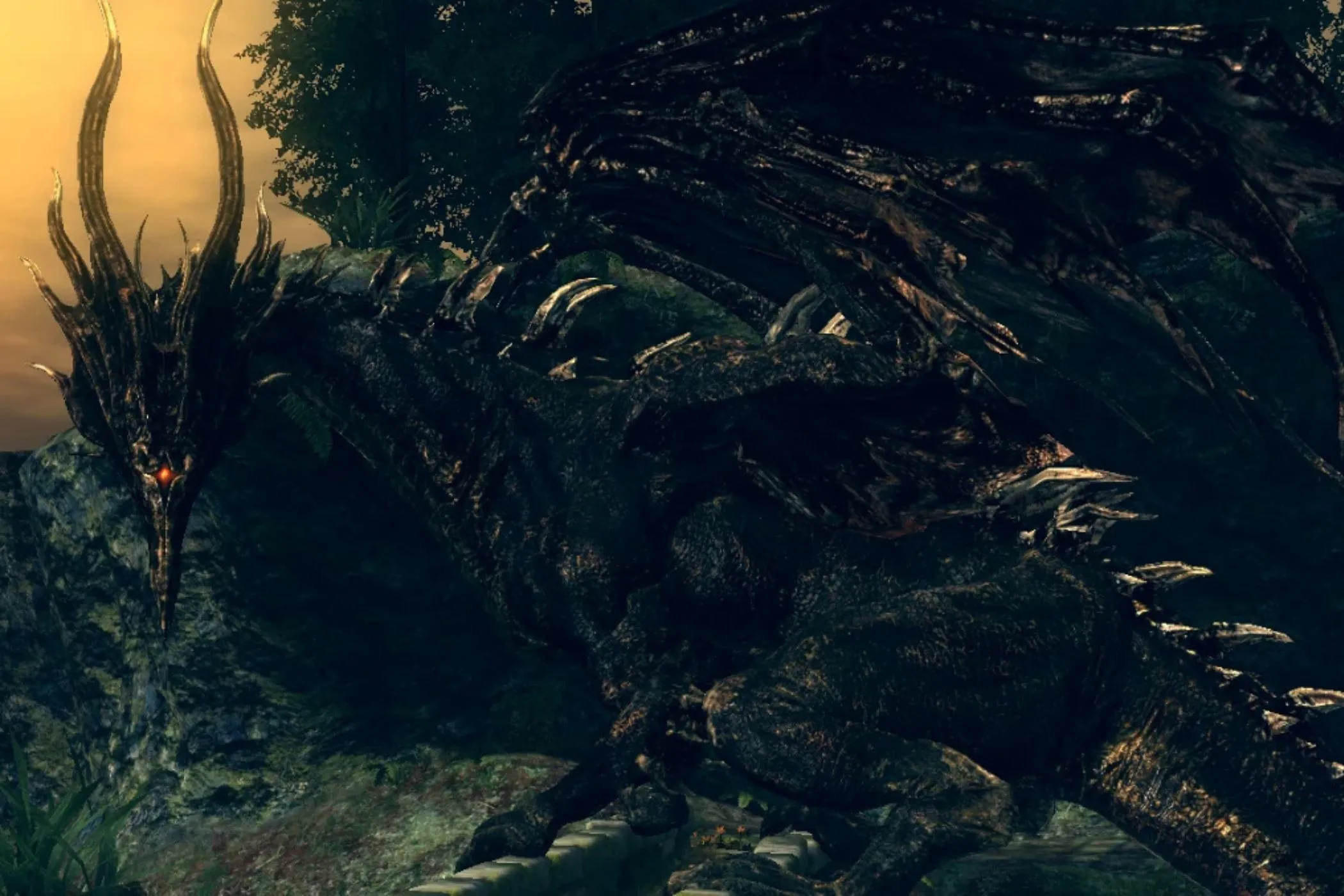 Rồng Đen Kalameet từ DLC Artorias of the Abyss của Dark Souls, biểu tượng của sự khó nhằn