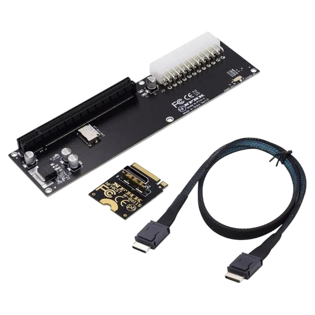 Adapter eGPU OCuLink của Chenyang SFF-8612, giải pháp băng thông cao cho card đồ họa rời