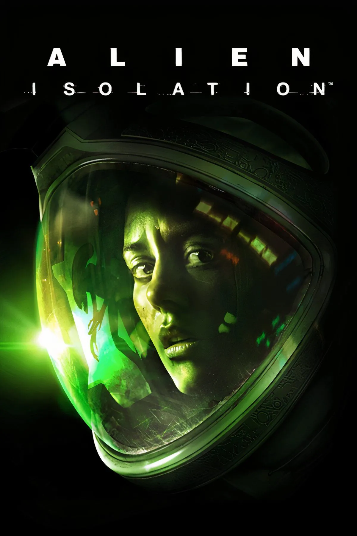 Amanda Ripley trốn trong tủ, lén lút trong Alien Isolation