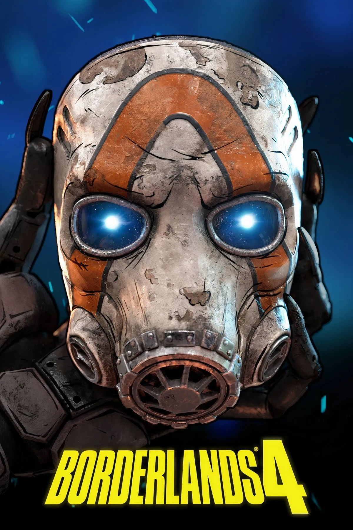 Ảnh bìa chính thức của Borderlands 4 với các Vault Hunter mới và phong cách đồ họa cel-shaded quen thuộc