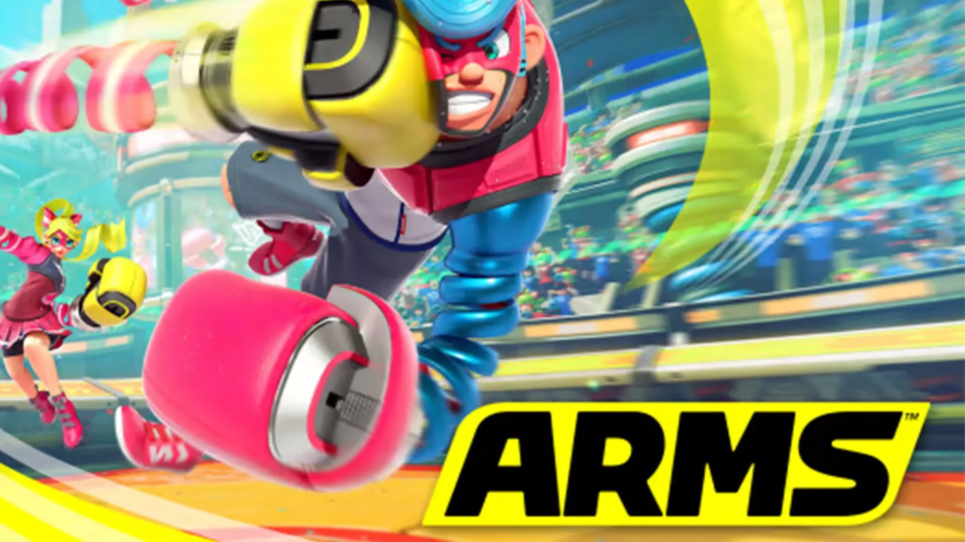 Ảnh bìa game ARMS trên Nintendo Switch, một trong những tựa game sẽ nhận Free Update cho Switch 2.