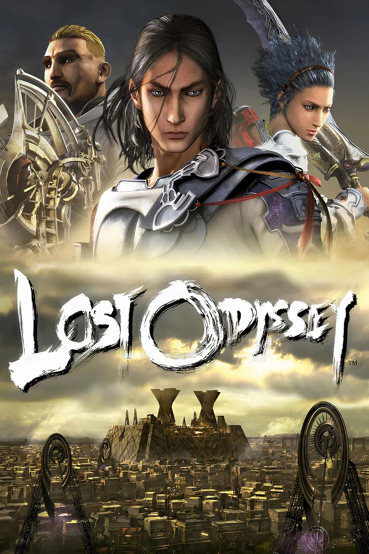 Ảnh bìa game Lost Odyssey, một JRPG kinh điển với phong cách Fantasy