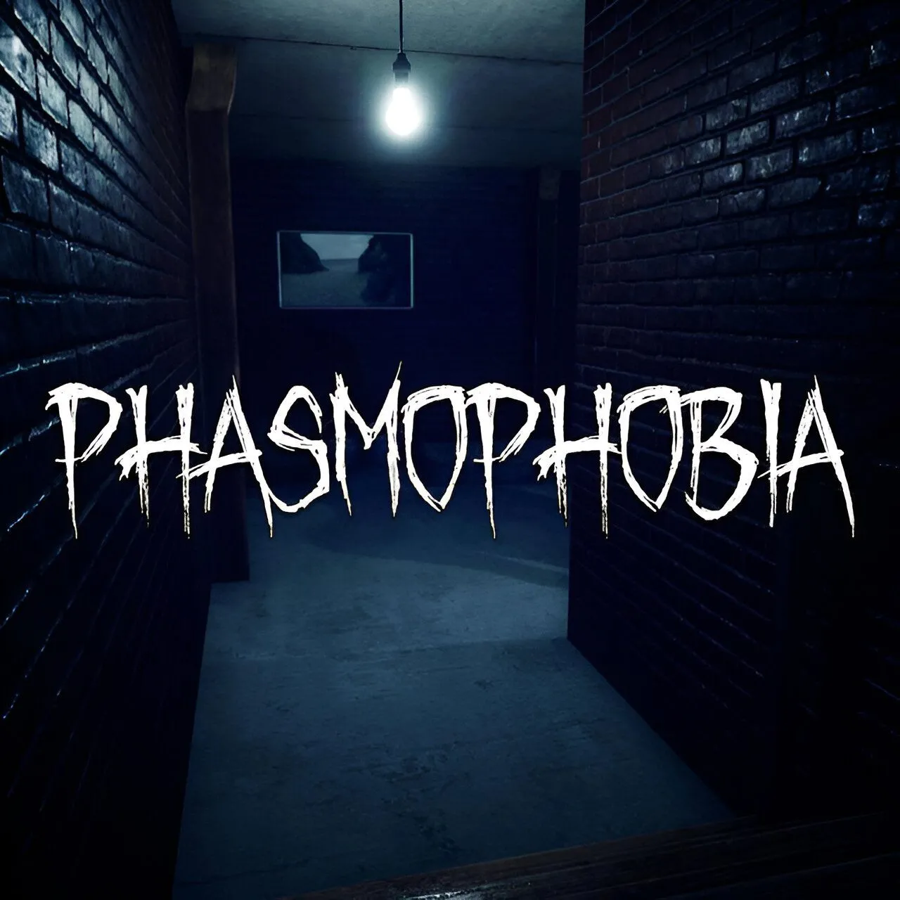 Ảnh bìa game Phasmophobia, trò chơi kinh dị co-op săn ma nổi tiếng.