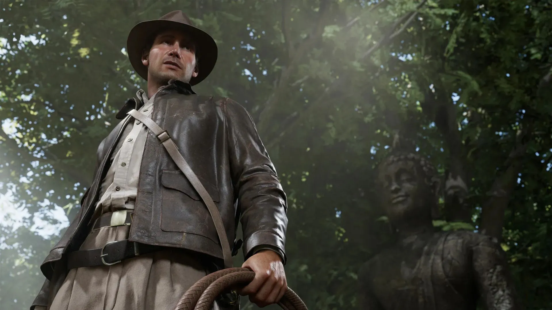 Ảnh chụp màn hình game Indiana Jones and the Great Circle, một tựa game được chờ đợi