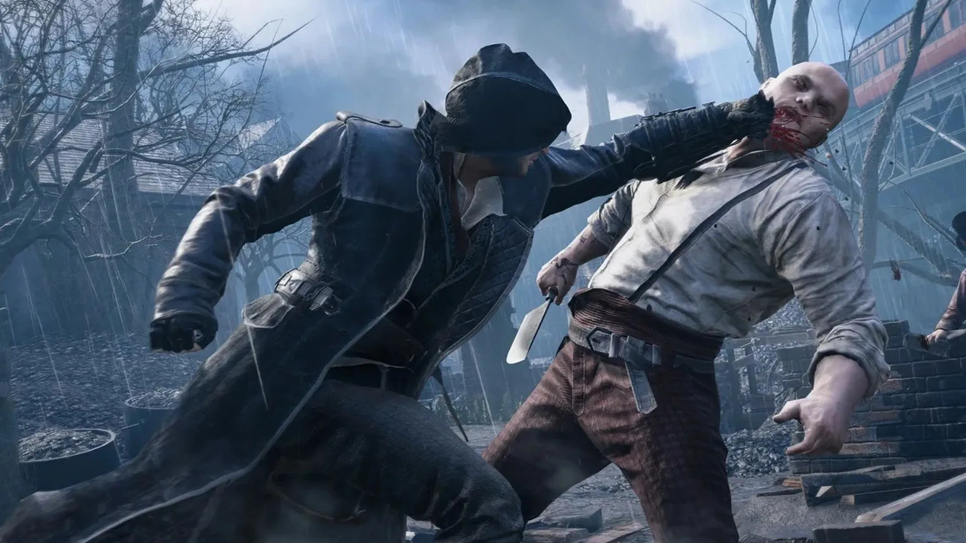 Ảnh chụp màn hình từ Assassin's Creed Syndicate thể hiện bối cảnh cận hiện đại của series, mở ra tiềm năng cho bối cảnh Thế chiến 2