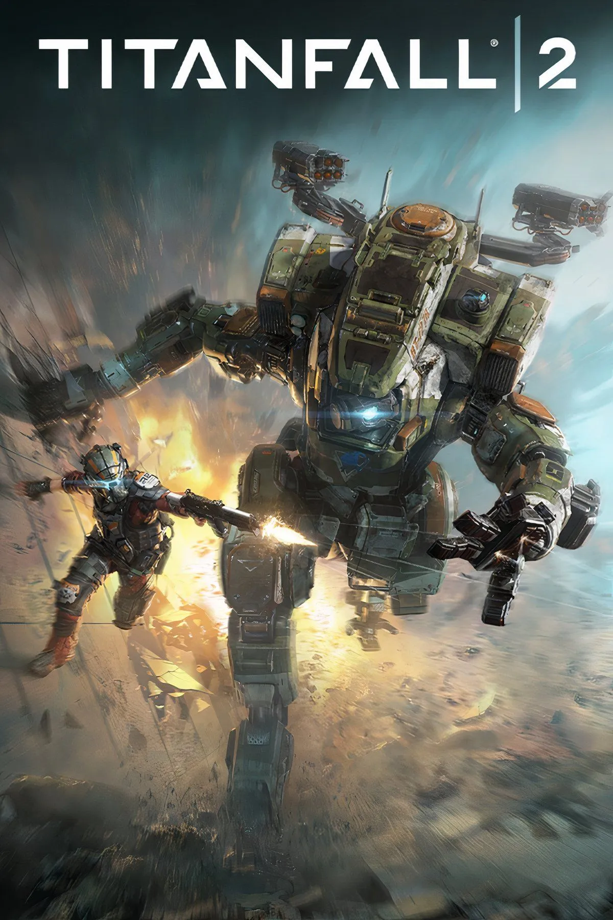 Ảnh collage tổng hợp từ game Titanfall 2