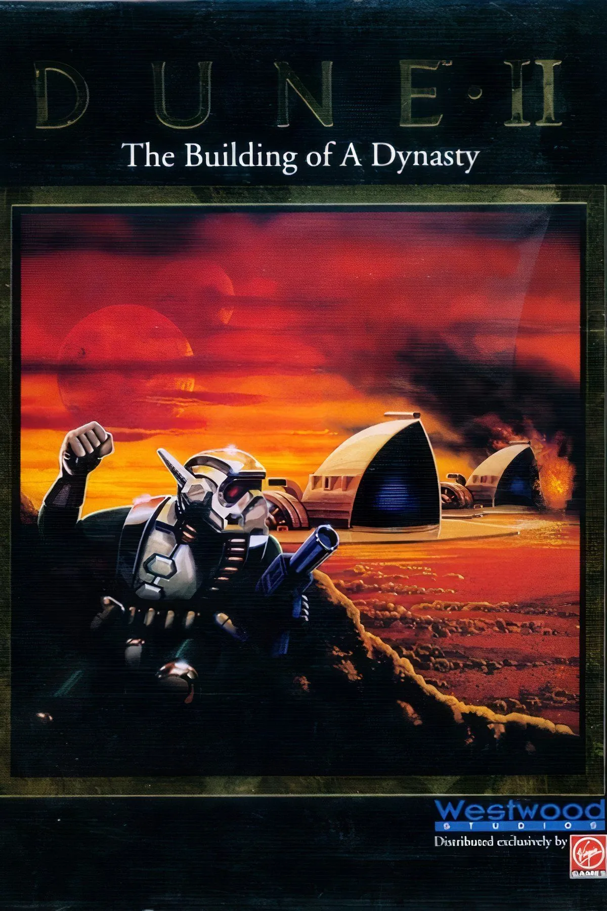 Ảnh tổng hợp từ trò chơi Dune II: The Building of a Dynasty