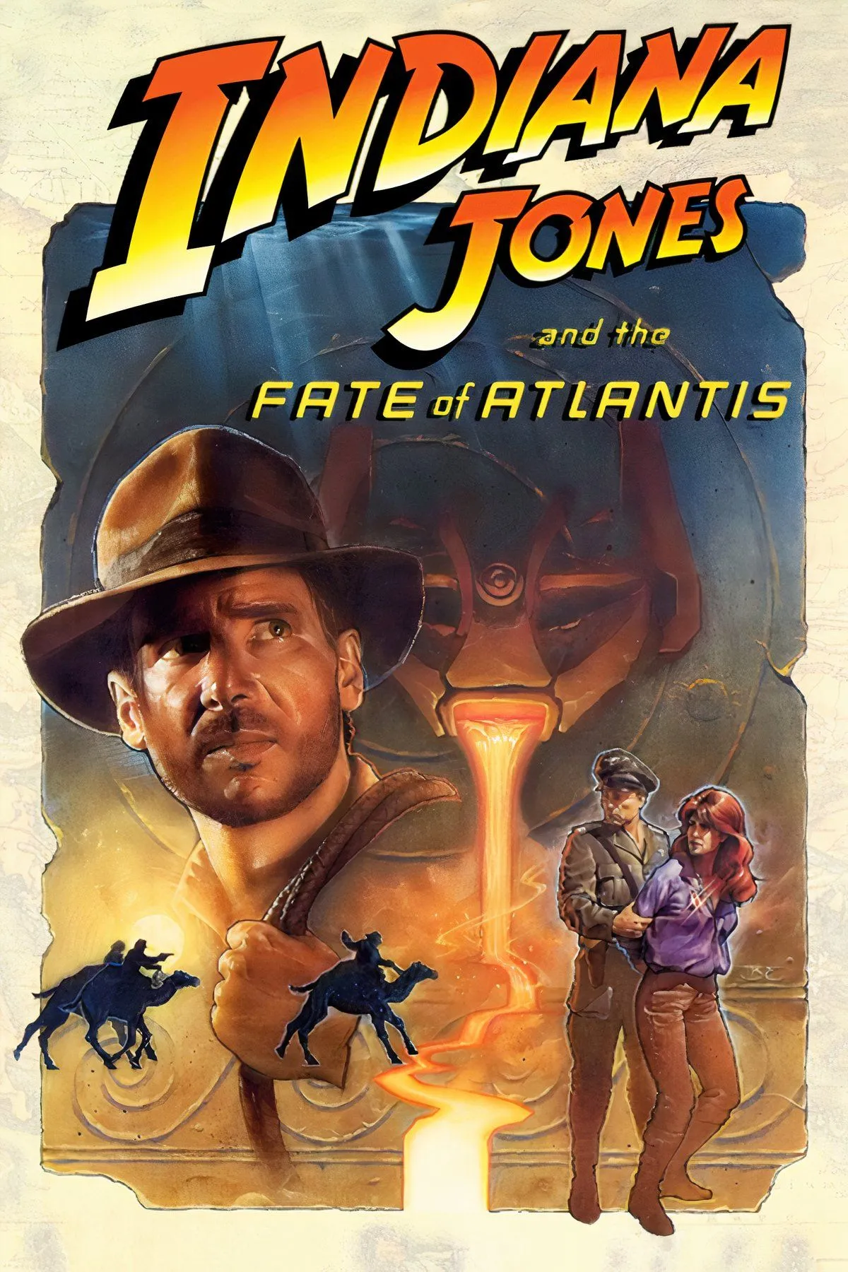 Ảnh tổng hợp từ trò chơi Indiana Jones and the Fate of Atlantis
