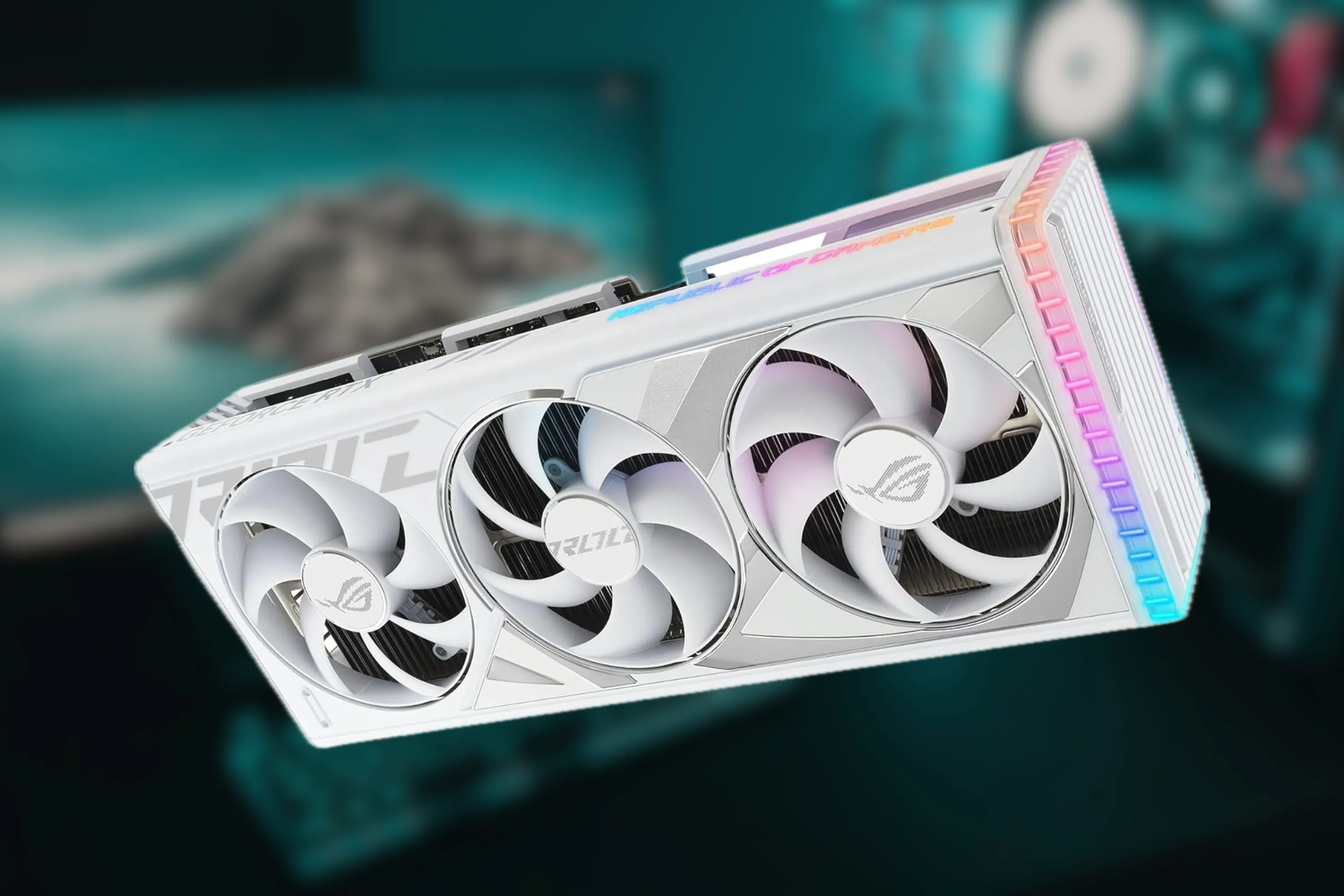 ASUS ROG Strix GeForce RTX 4090 White OC Edition, mẫu card đồ họa cao cấp thuộc RTX 40 Series được chờ đợi tính năng Smooth Motion