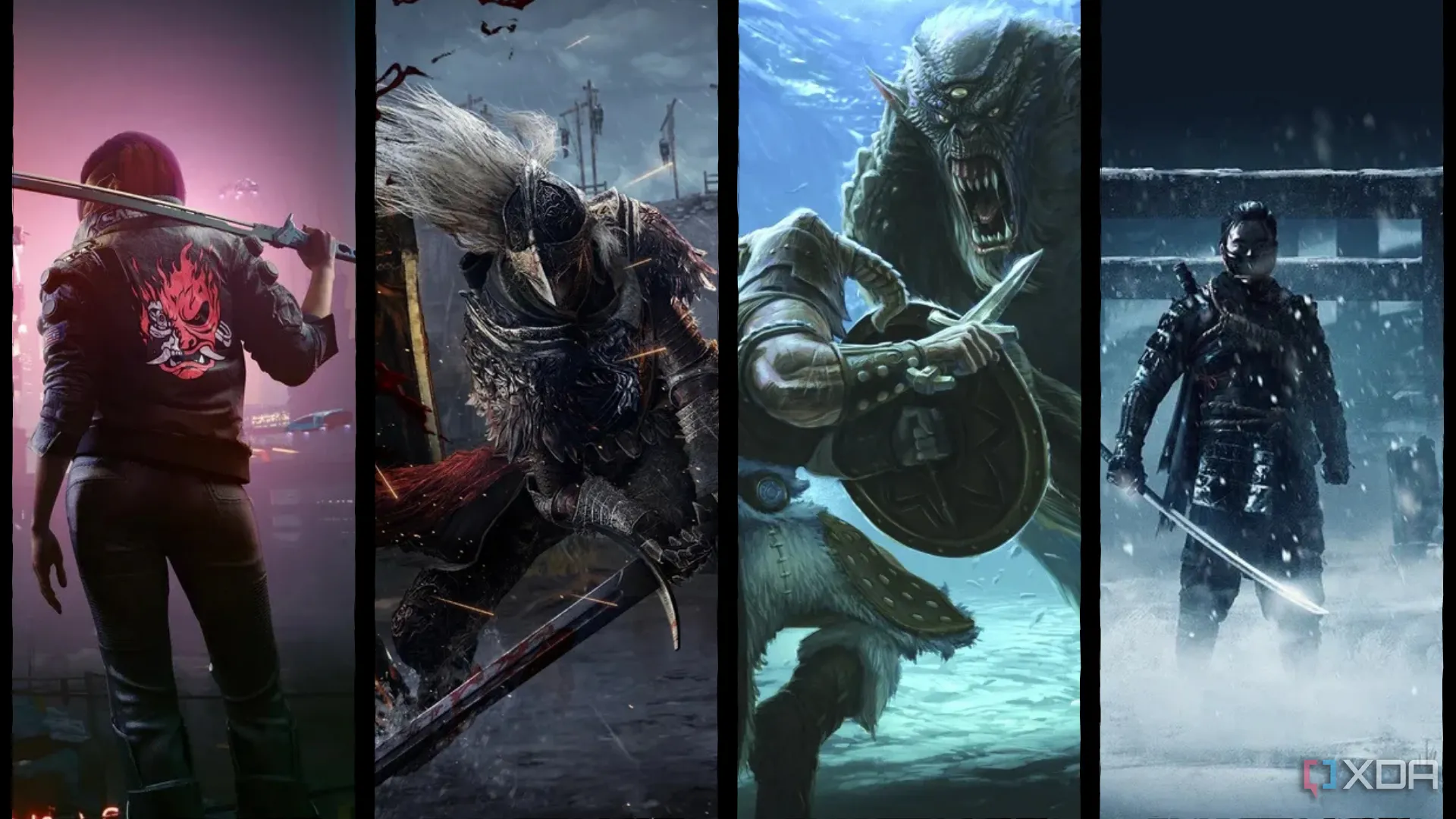 Bản tổng hợp các tựa game thế giới mở hàng đầu, minh họa sự đa dạng và quy mô của thể loại này