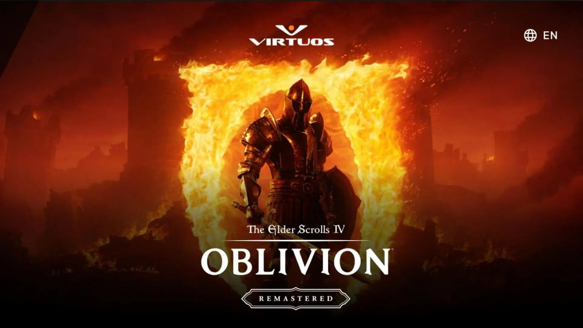 Bìa chính thức của The Elder Scrolls IV: Oblivion Remastered