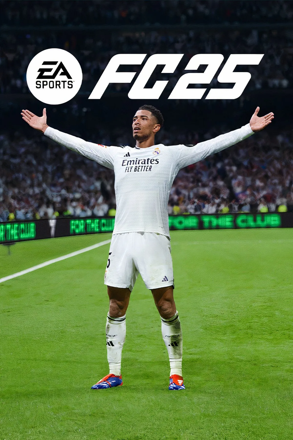 Bìa game EA Sports FC 25 với hình ảnh cầu thủ bóng đá