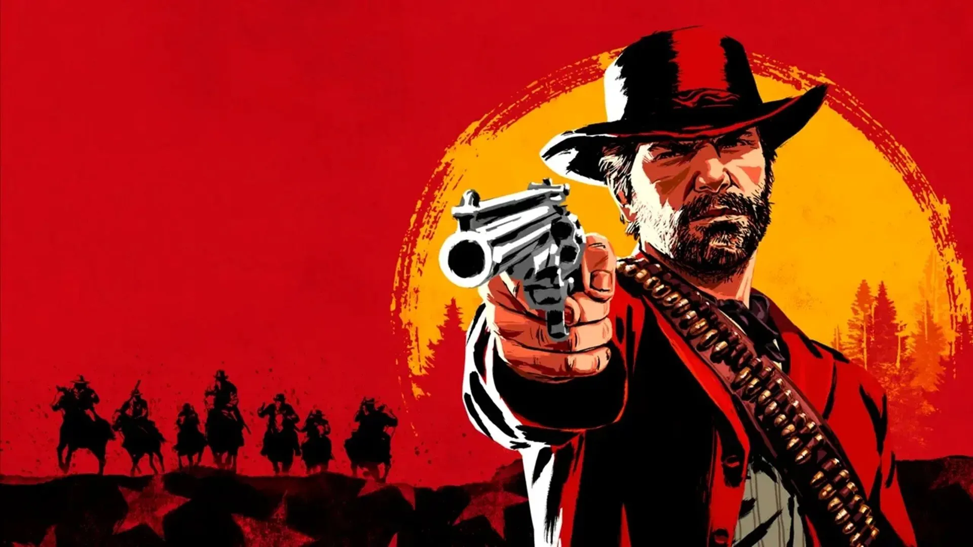 Bìa game Red Dead Redemption 2, một tựa game thế giới mở nổi bật để giải trí trong khi chờ đợi GTA 6.