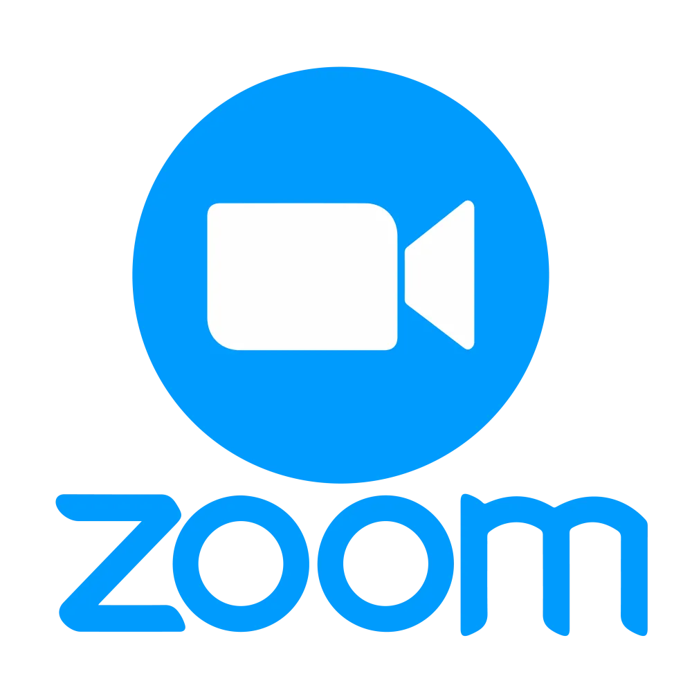 Biểu tượng logo của Zoom.