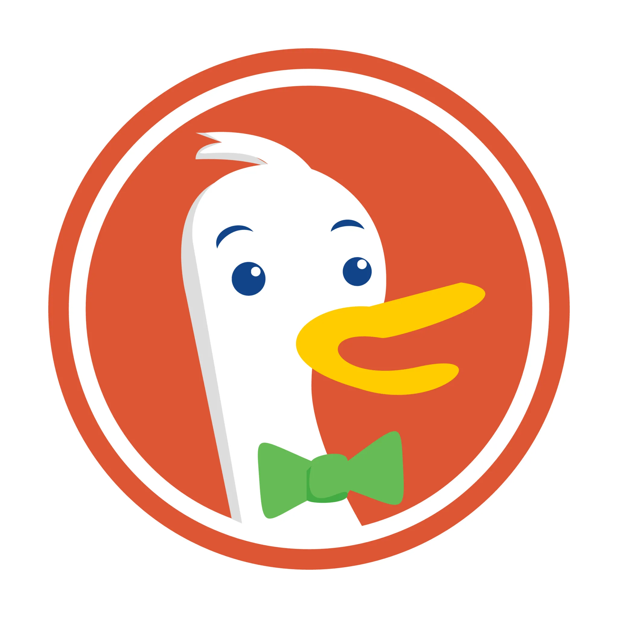 Biểu tượng trình duyệt và công cụ tìm kiếm DuckDuckGo