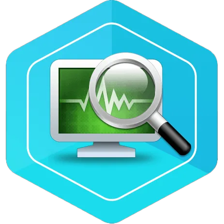 Biểu tượng trong suốt của Wise JetSearch với kính lúp và các thư mục