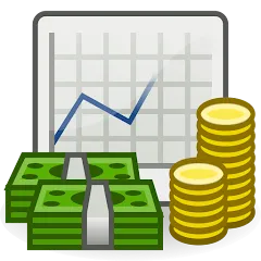 Biểu tượng ứng dụng GnuCash, đại diện cho phần mềm quản lý tài chính cá nhân và doanh nghiệp miễn phí