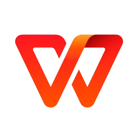 Biểu tượng WPS Office với chữ &quot;WPS&quot; màu vàng trên nền xanh, đại diện cho bộ ứng dụng văn phòng