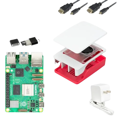 Bộ kit khởi động CanaKit Raspberry Pi 5 Starter Kit đầy đủ phụ kiện