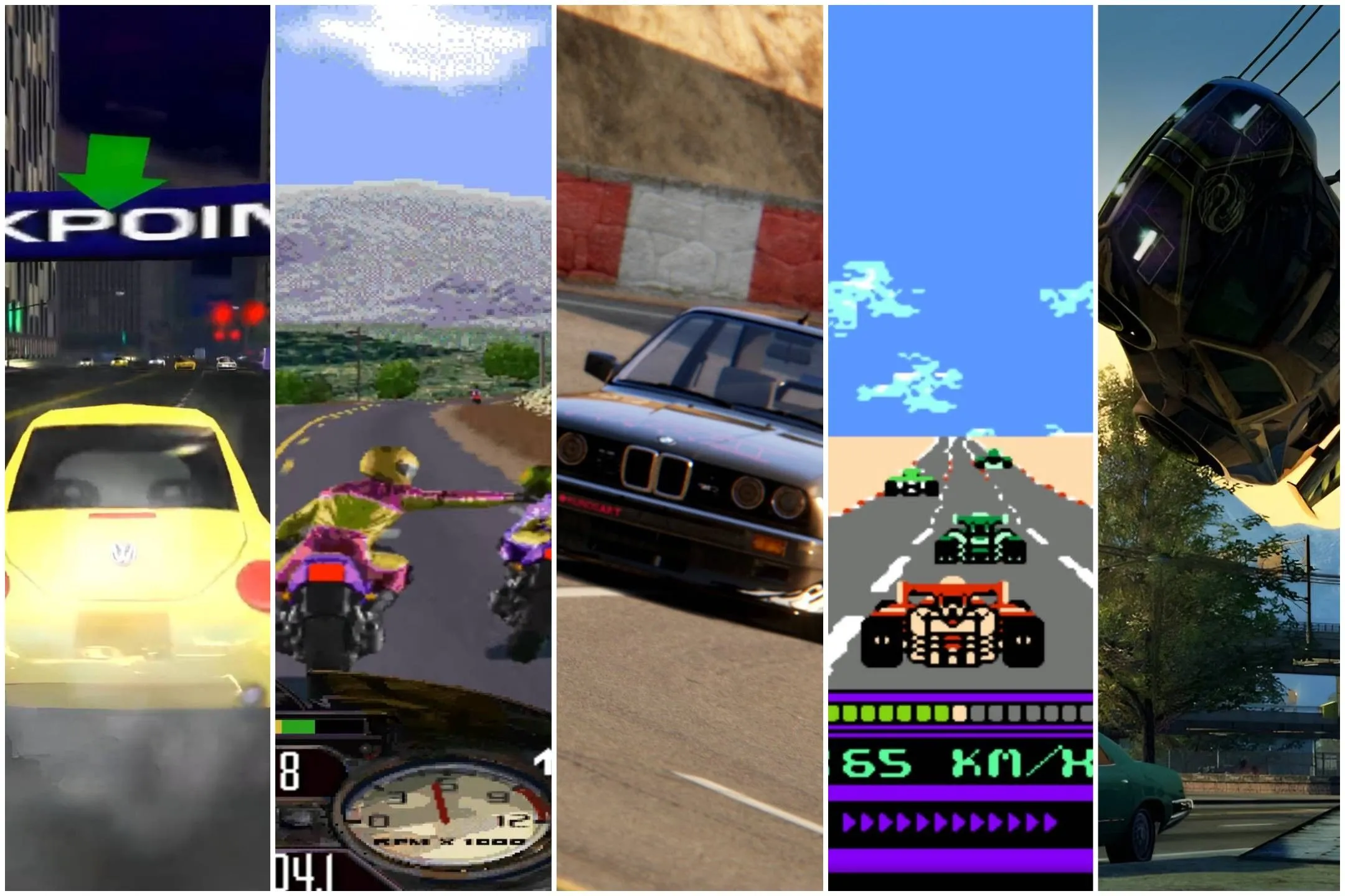 Bộ sưu tập các tựa game đua xe kinh điển từng làm mưa làm gió