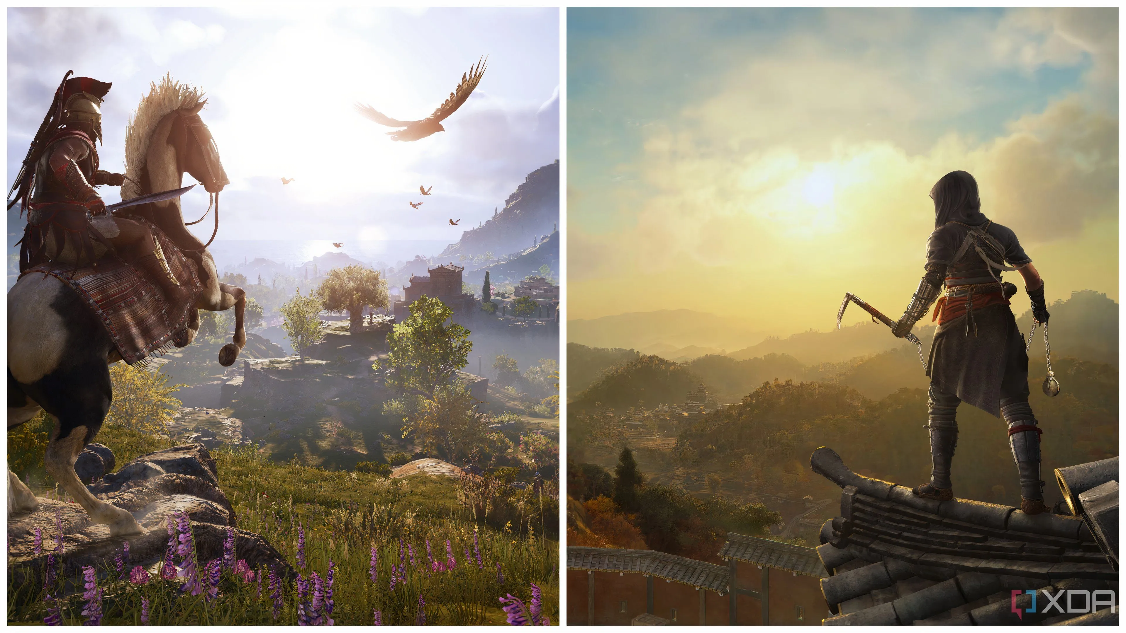 Bộ sưu tập hình ảnh môi trường Assassin's Creed Odyssey và Assassin's Creed Shadows