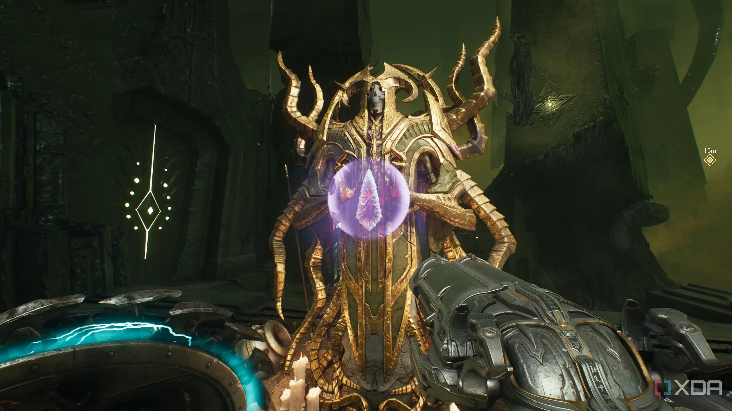 Bức tượng Đá Wraithstone trong Chương 15 Doom The Dark Ages.