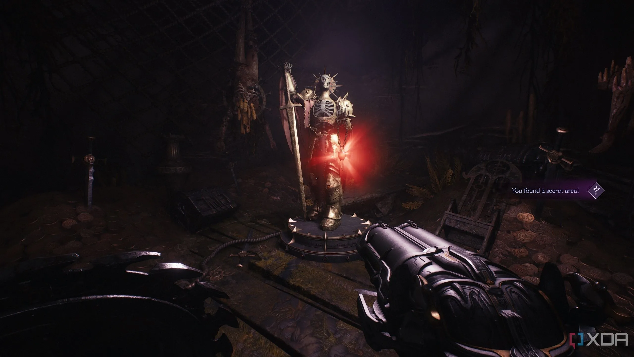 Bức tượng Hồng Ngọc Đỏ thứ hai và khu vực bí mật 9 trong Doom The Dark Ages Chapter 17