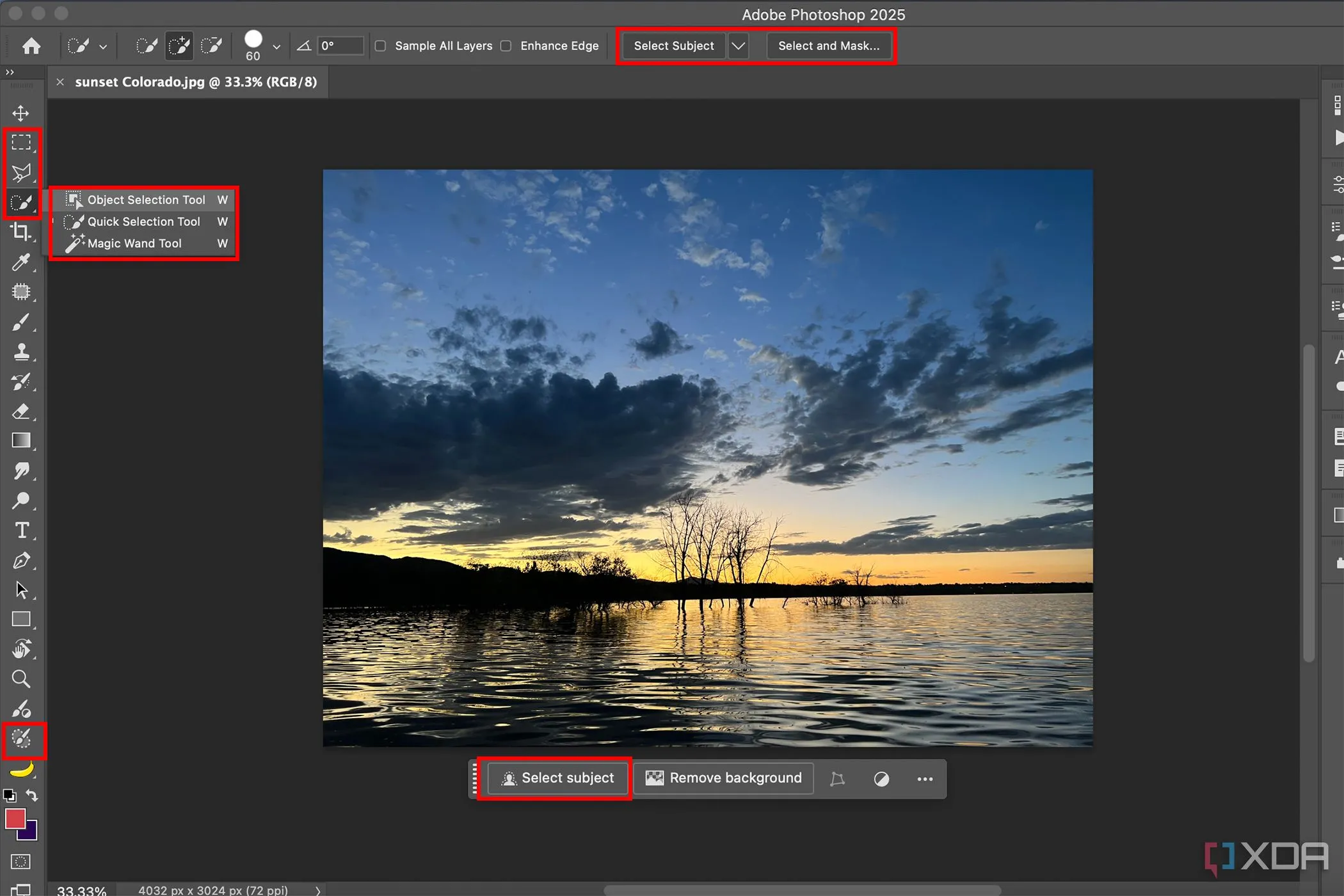 Các công cụ vùng chọn đa dạng của Photoshop