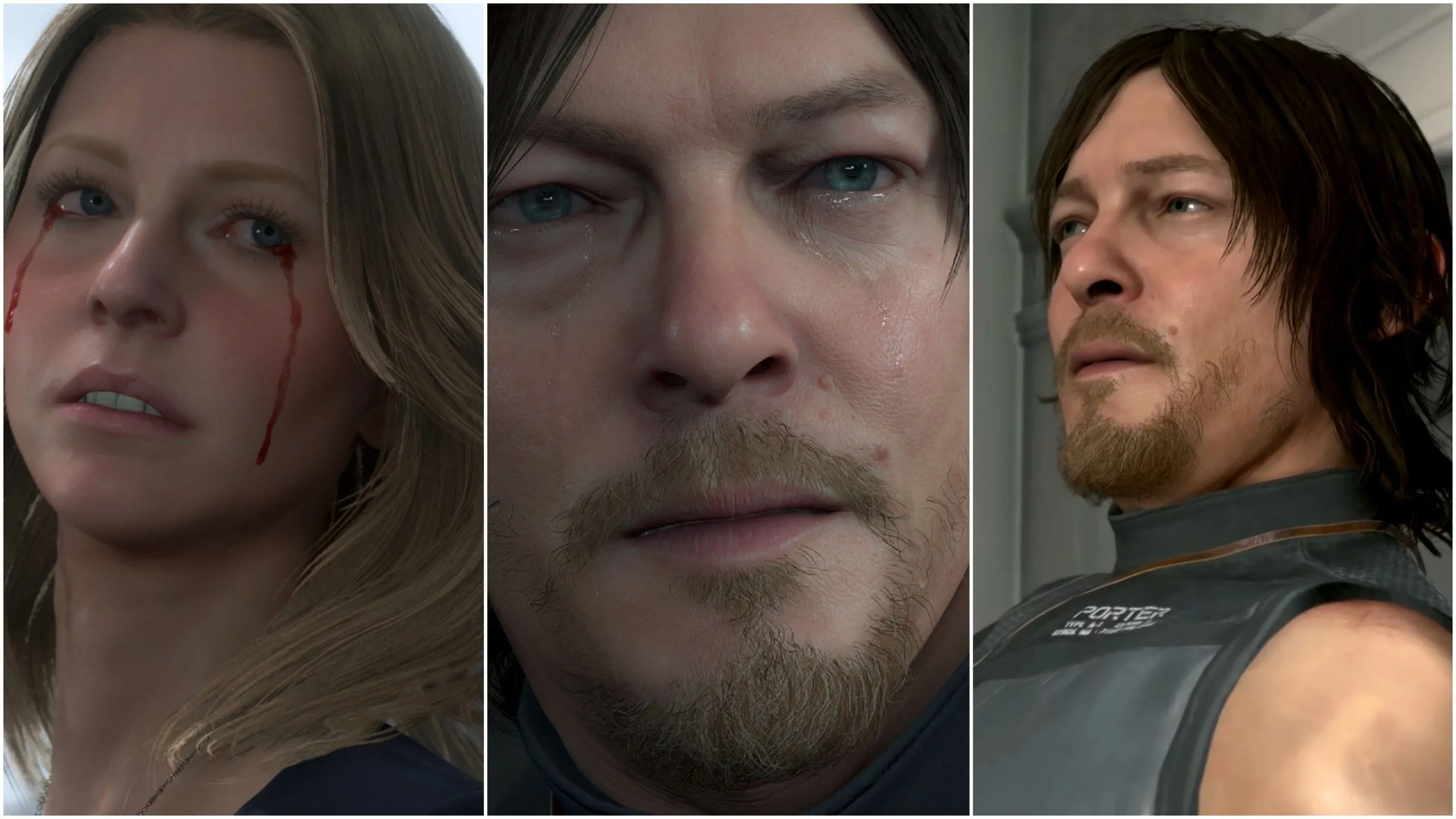 Các diễn viên lồng tiếng thể hiện cảm xúc trong game Death Stranding phần đầu