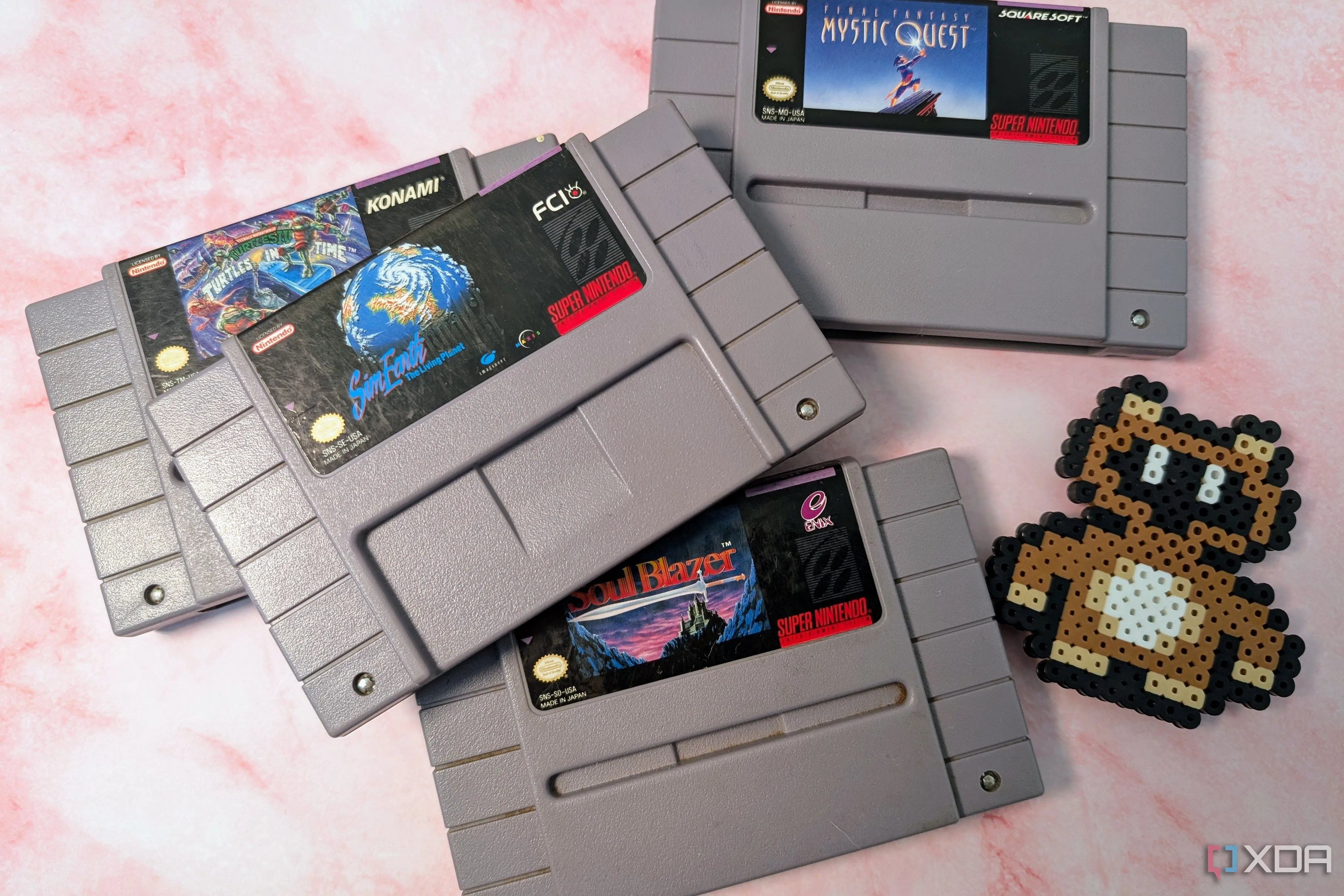 Các tựa game kinh điển trên Super Nintendo như SimEarth và Turtles in Time