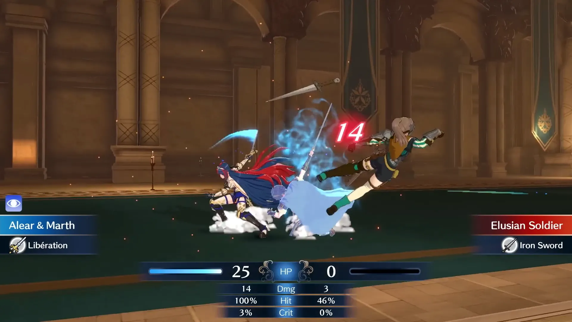 Cảnh chiến đấu chiến thuật trong Fire Emblem Engage, game RPG nổi bật với cơ chế cái chết vĩnh viễn