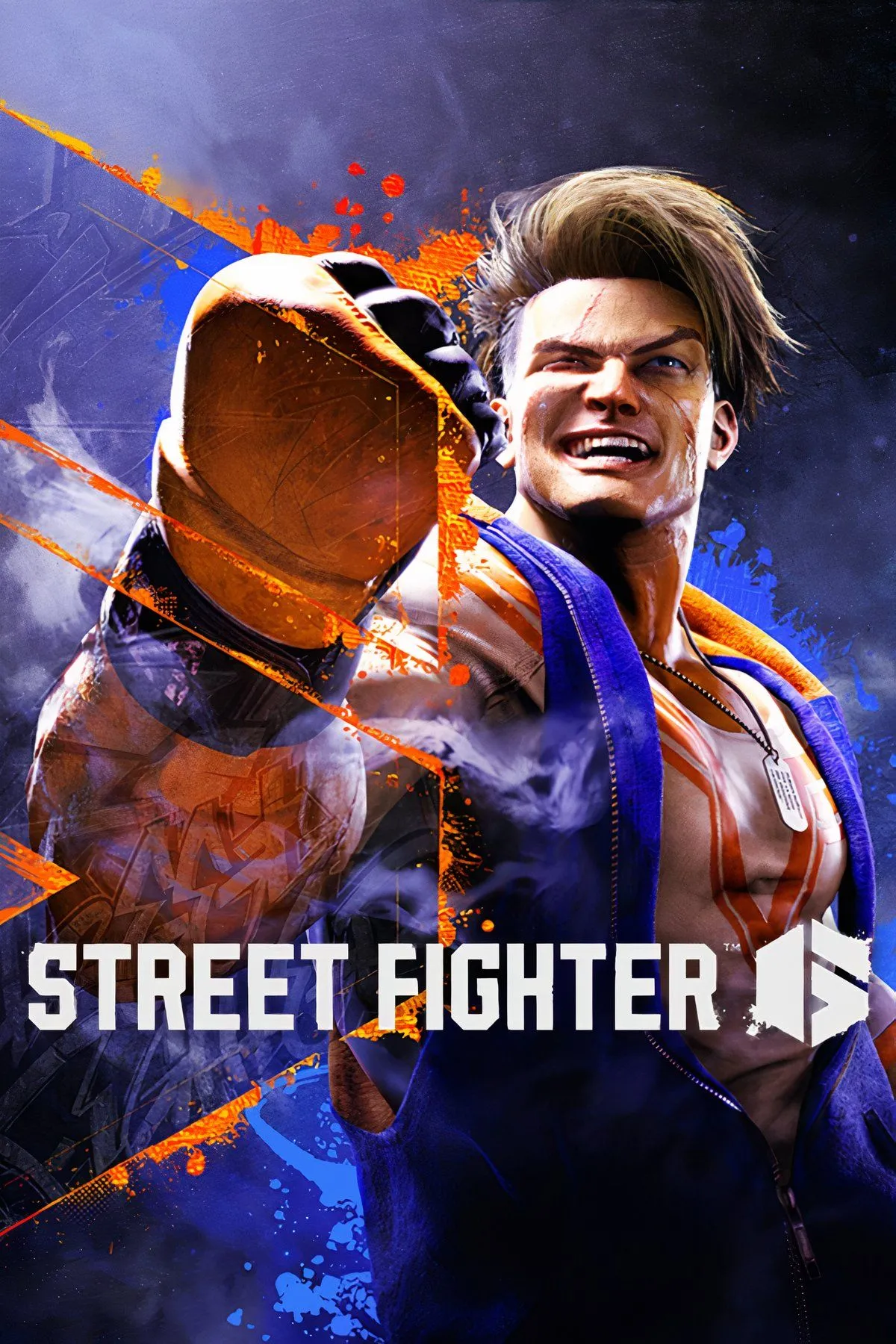 Cảnh chiến đấu trong Street Fighter 6 với nhân vật Luke và Jamie