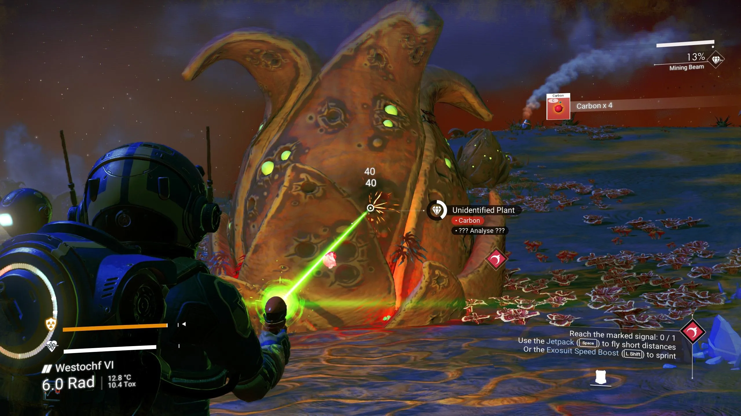 Cảnh chơi No Man's Sky