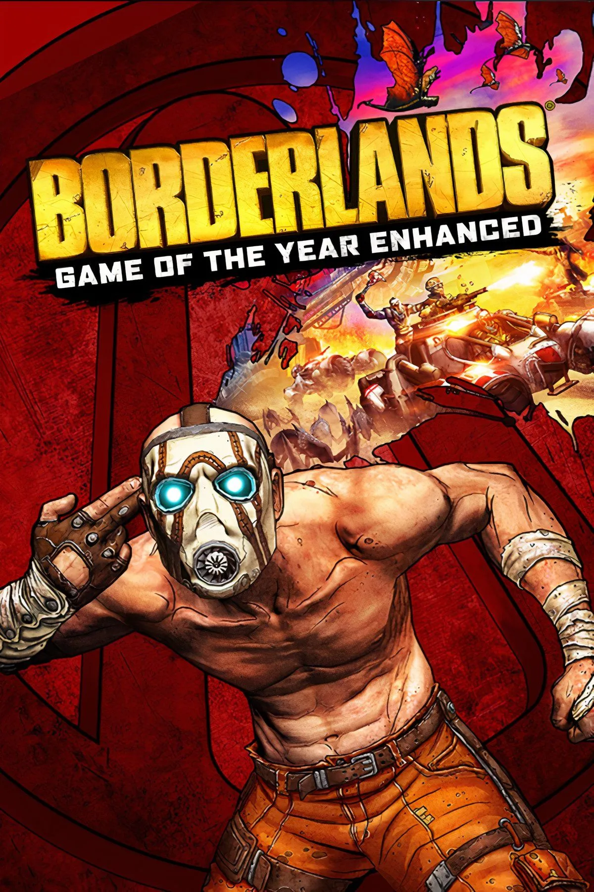 Cảnh giao diện người chơi trong Borderlands với các thông tin vũ khí
