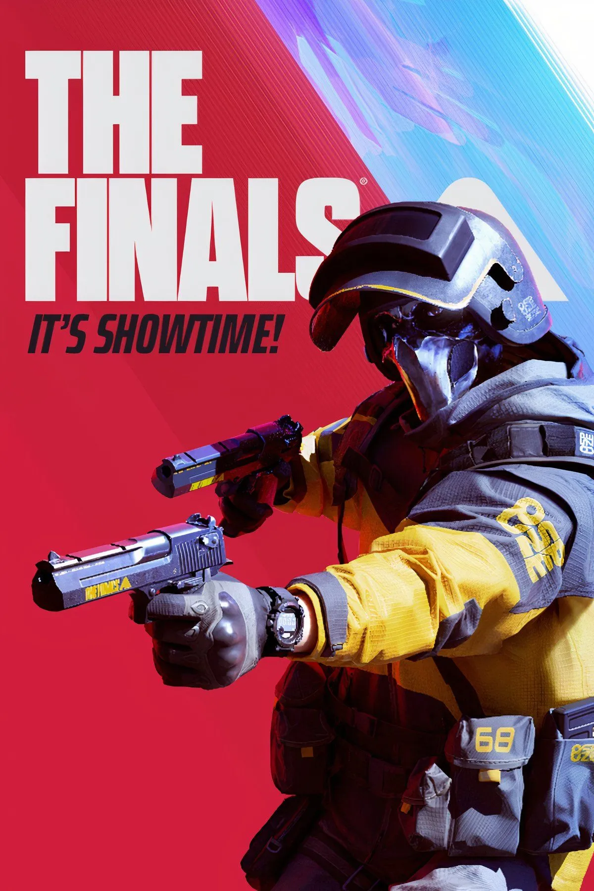 Cảnh tổng hợp từ game The Finals với các hành động chiến đấu và môi trường phá hủy