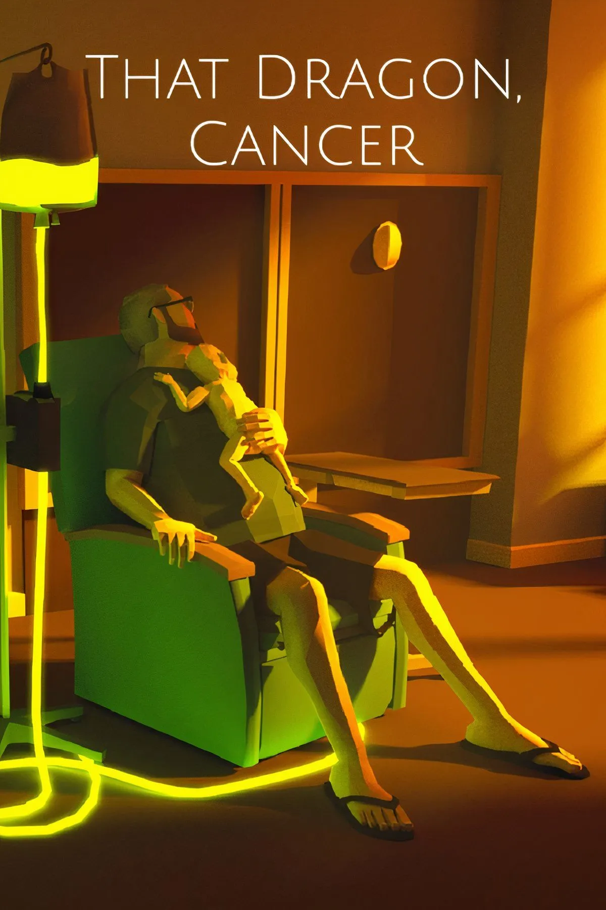 Cảnh trong game That Dragon, Cancer, thể hiện cảm xúc sâu sắc và phong cách nghệ thuật độc đáo.
